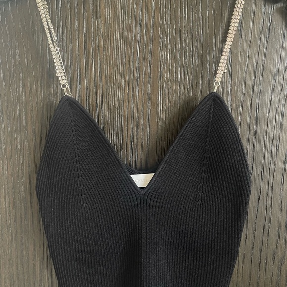 Jonathan Simkhai Crop Top with Rhinestone straps - Picture 3 of 4